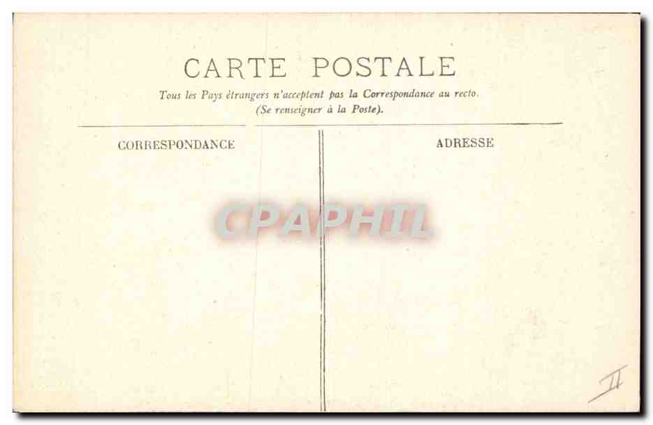 CPA Arbre Foret de Compiegne Le gros chene — Rückseite