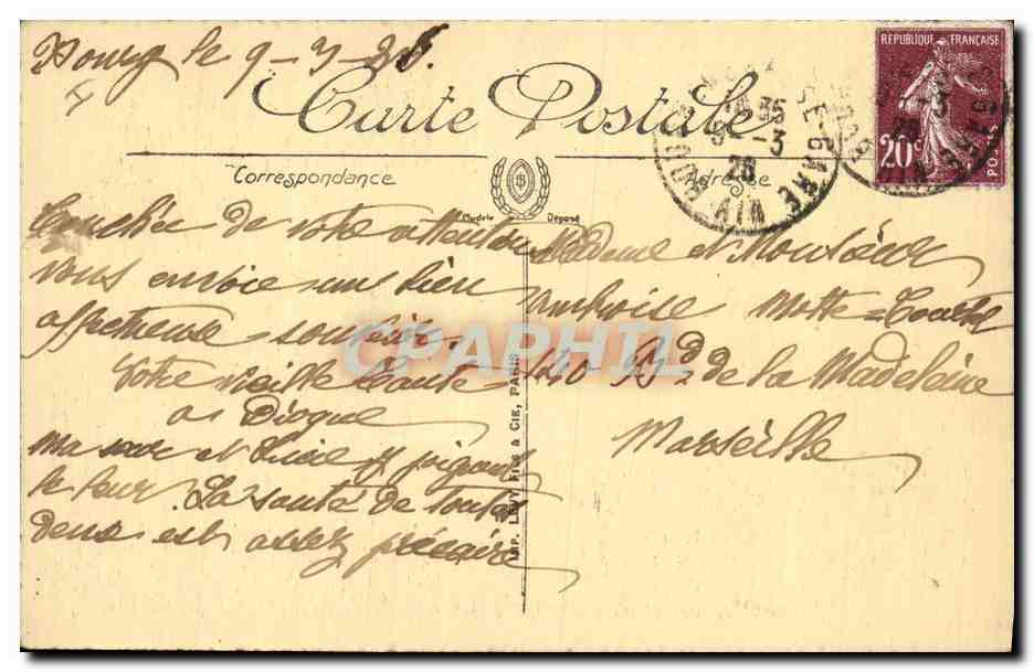 CPA Arbre Un coin de la foret de Seillon Bourg Ain — Back