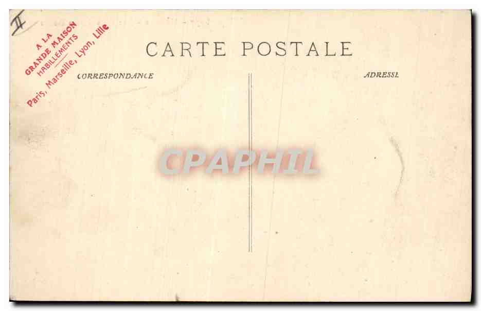 CPA Arbre Cannes Les pins de la Bocca — Rückseite