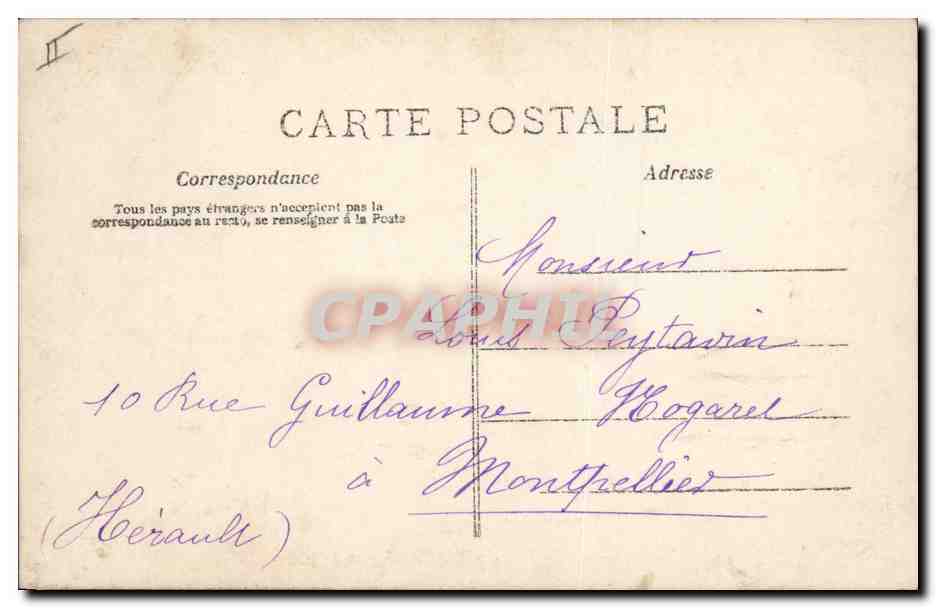 CPA Fantaisie Illustrateur Mastroianni Gondole Annee 1908  — Verso