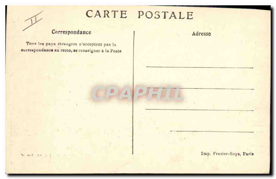 CPA Fantaisie Illustrateur Haffner Bateau de Guerre Cuirasses — Verso