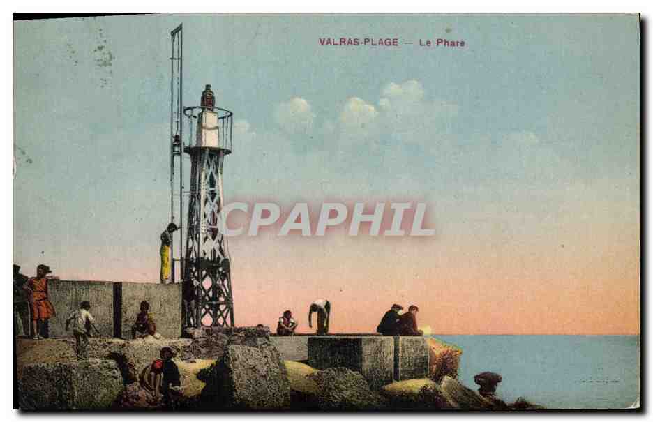 CPA Phare Valras Plage