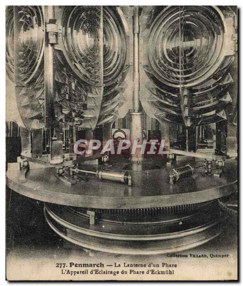Penmarch — La Lanterne d'un Phare — Collection VILLARD, Quimper