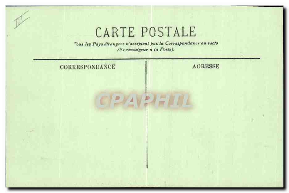 CAP D'ANTIBES — Le Phare et le Sémaphore — LL. — Verso