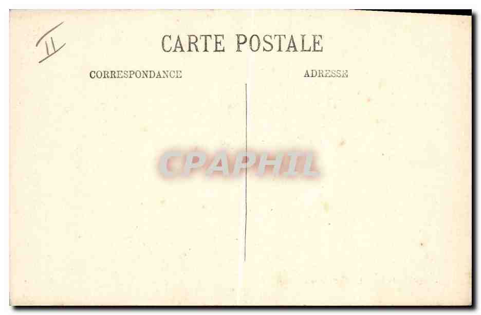 CPA Phare Antibes Le Fort Carre — Rückseite