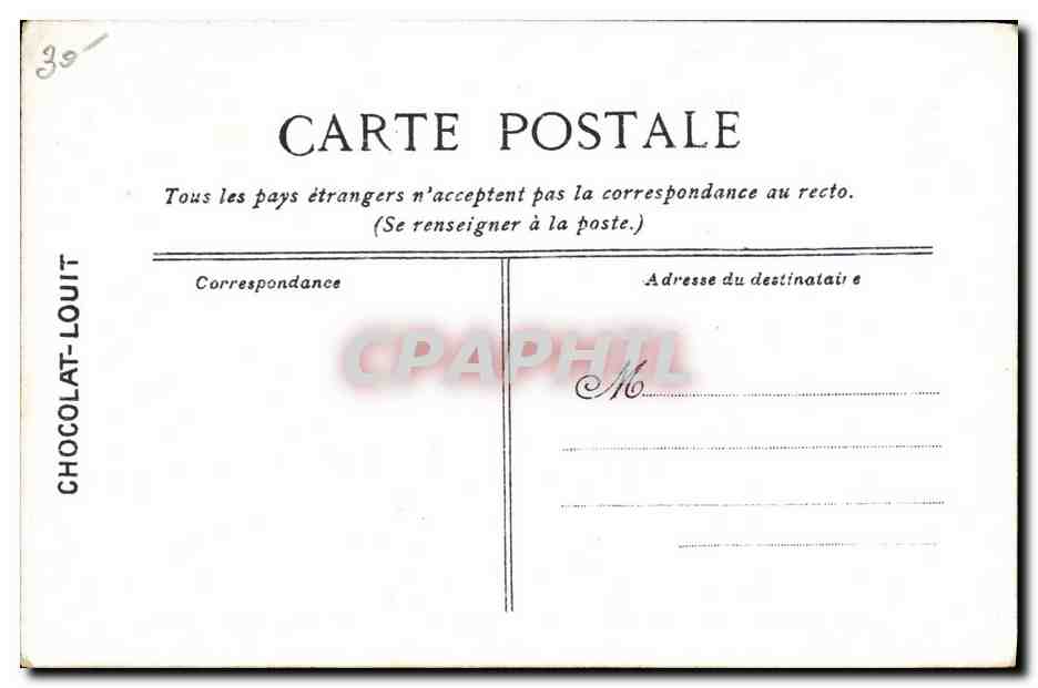 CPA Militaria Toulon Canots majors quittant le port Barque  — Rückseite