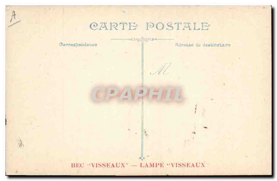 Portrait d'un officier décoré — Photo Henri Mahoull, Paris — L.V.C.5 — Rückseite