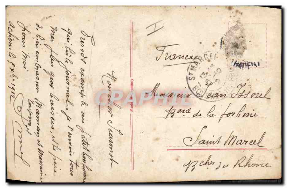 CPA Journaux Journal Enfant — Rückseite