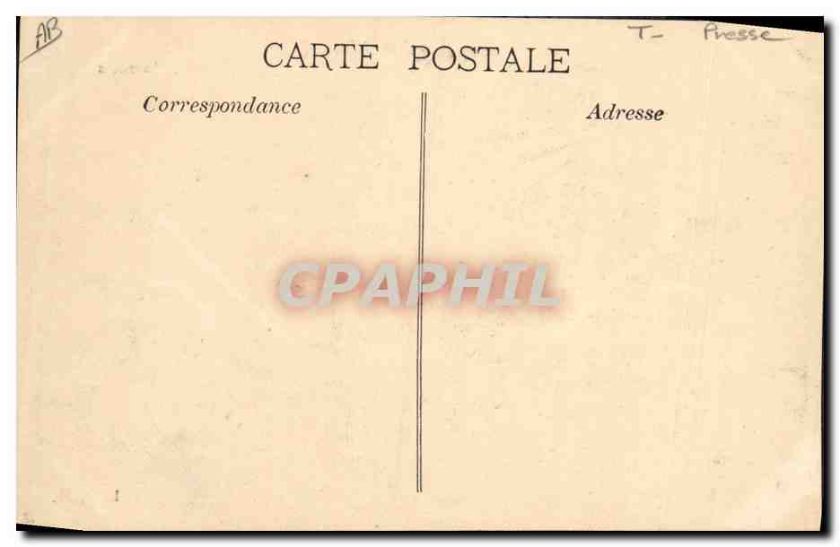 CPA Journaux Journal des Colonies Exposition coloniale Marseille 1906 Pavillon  — Rückseite