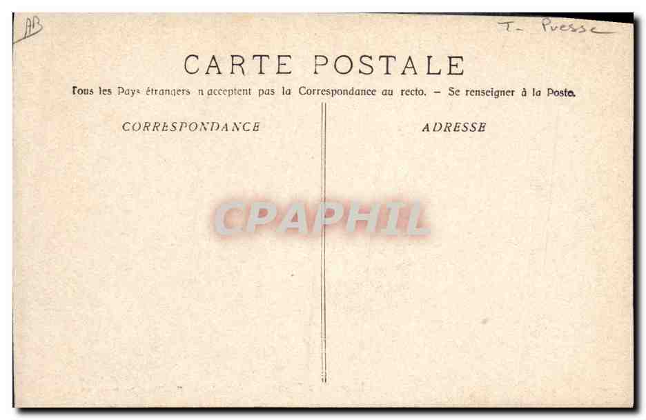 CPA Journaux Journal Exposition coloniale Marseille 1906 Pavillon du Petit Marseillais — Rückseite