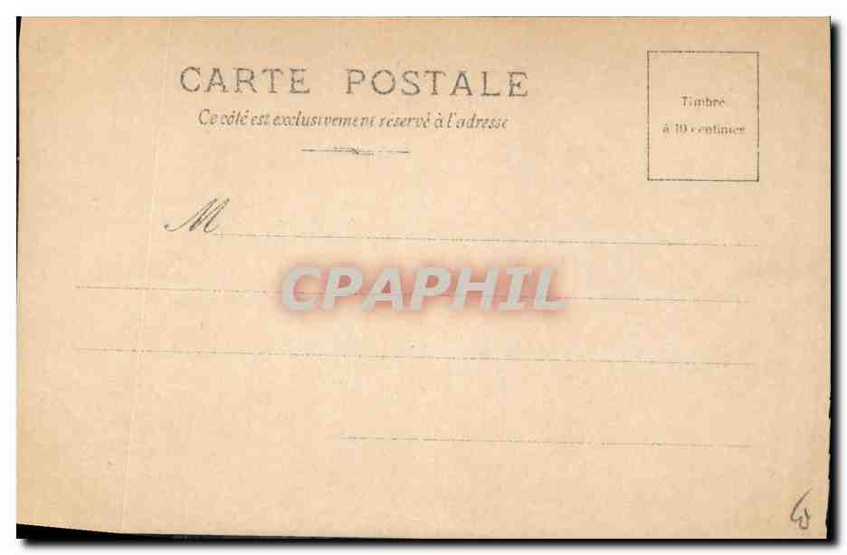 CPA Journaux Journal Le Gaulois — Rückseite