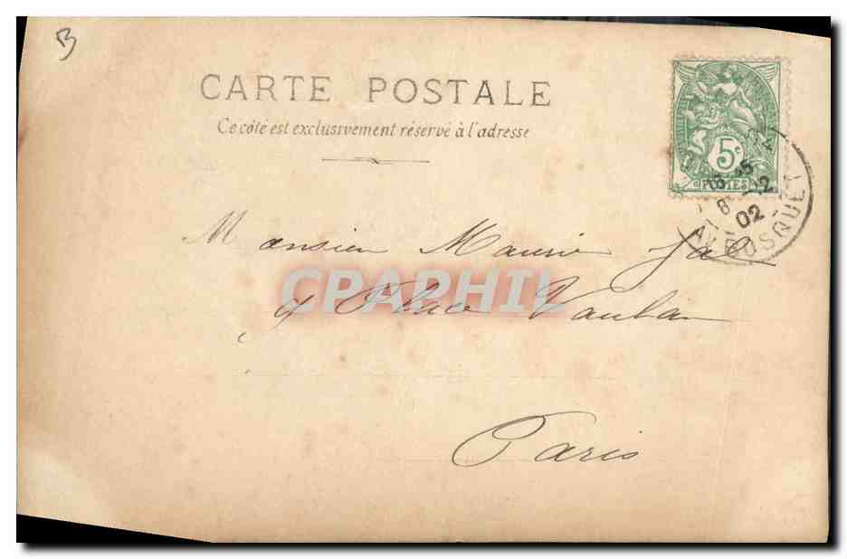 CPA Journaux Journal L'Intransigeant — Rückseite