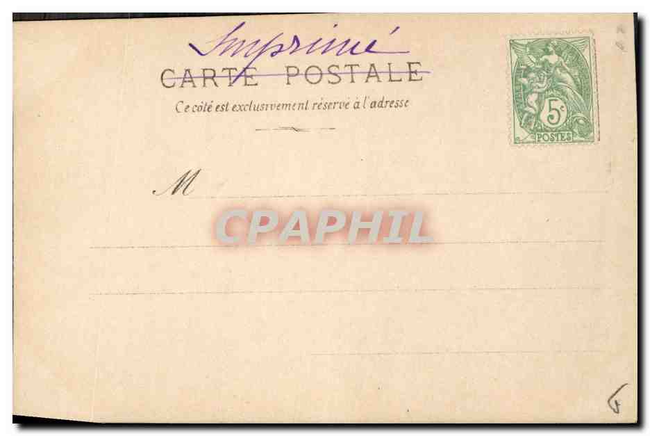 CPA Journaux Journal Theatre Antoine  — Rückseite