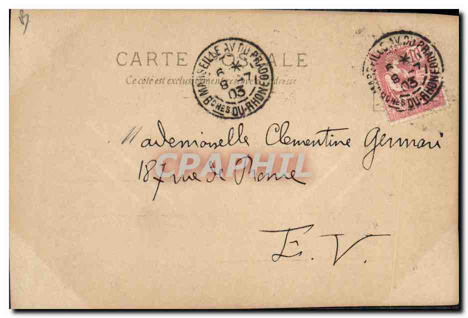 CPA Journaux Journal La Cigalle — Rückseite