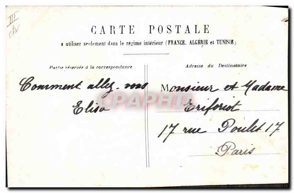 CPA Journaux Journal La Croix Enfants Bebes — Achterkant