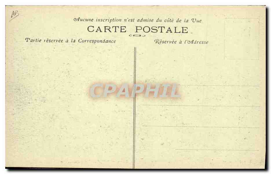 CPA Folklore Les chansons de Jean Rameau illustrees Le gui sacre — Verso