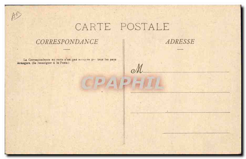 CPA Folklore Les chansons de Jean Rameau illustrees Jeune fille Berrichonne  — Verso