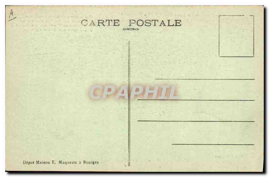 CPA Folklore Les chansons de Jean Rameau illustrees La Charibaude — Verso