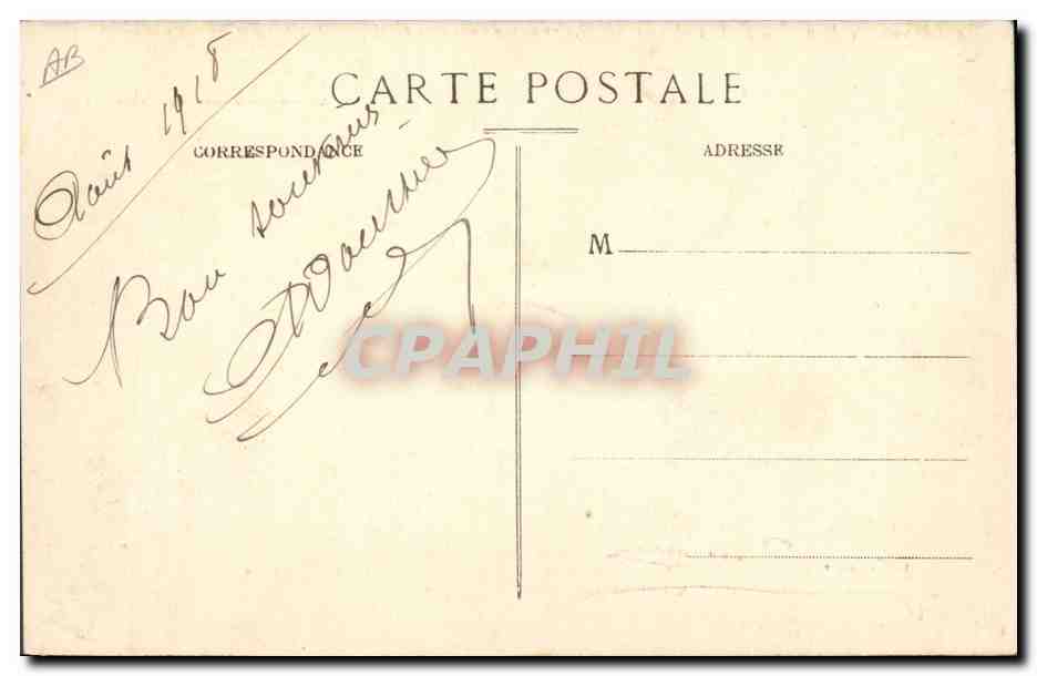 CPA Folklore Les chansons de Jean Rameau illustrees  — Verso