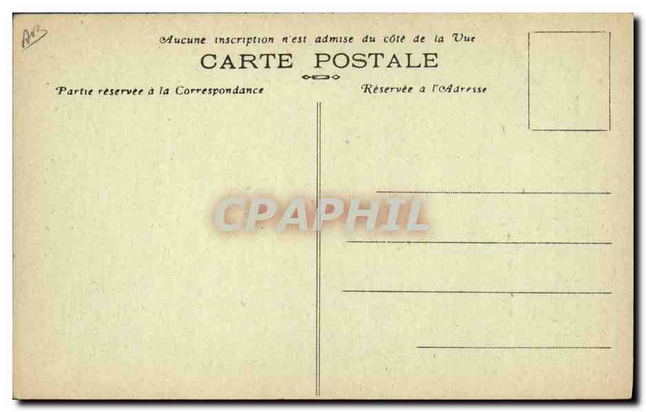 CPA Folklore Les chansons de Jean Rameau illustrees Tete a tete — Verso