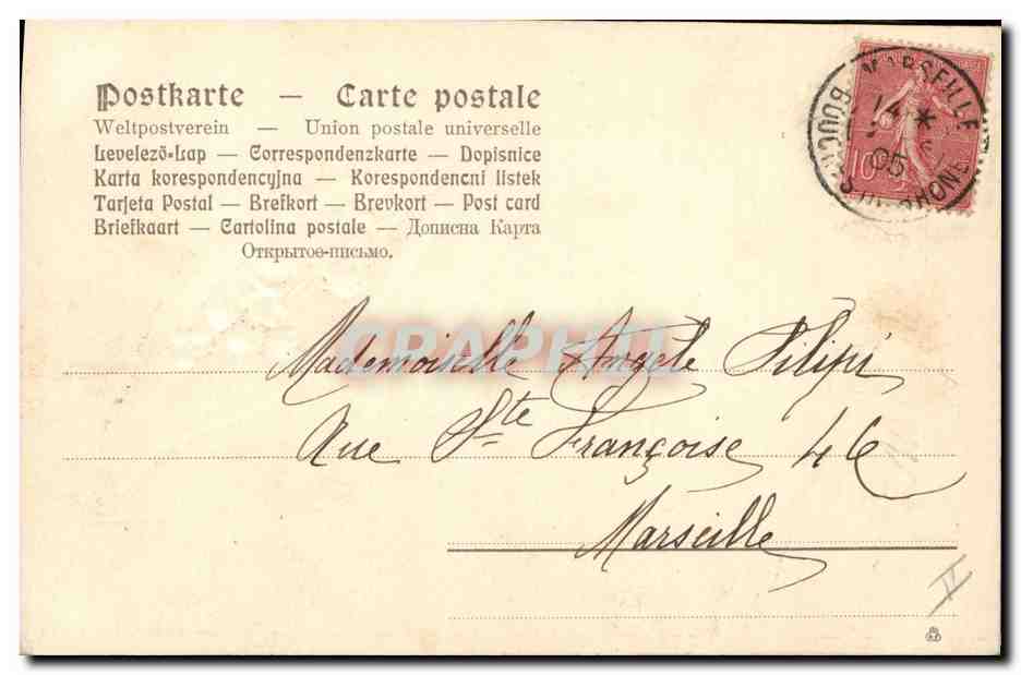 Lily of the Valley — 21 juin 1903 — éditeur non identifié — Rückseite