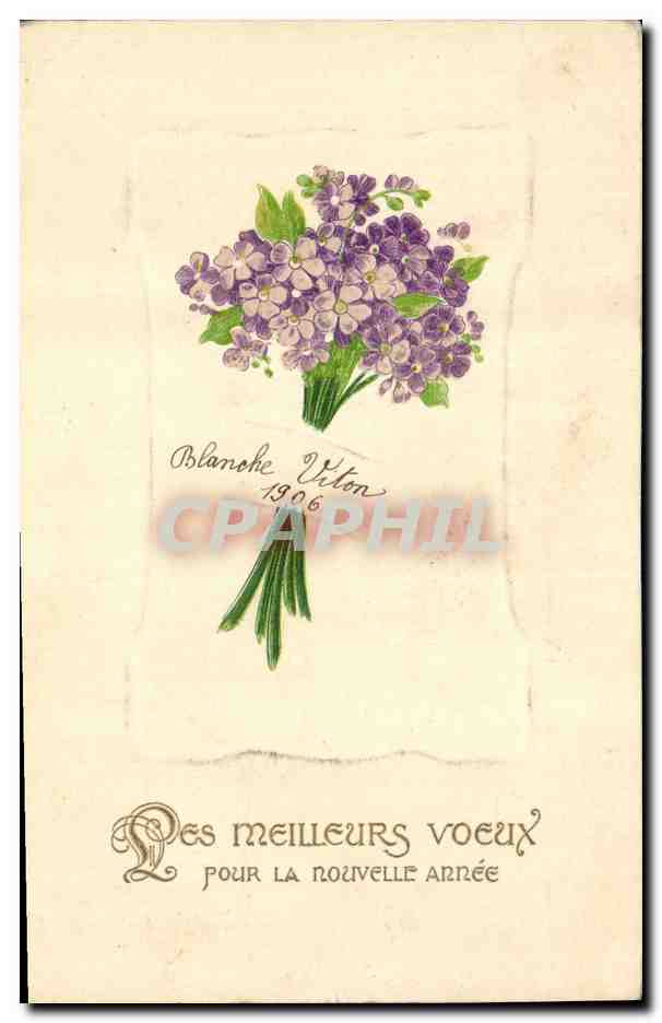 CPA Fantaisie Fleurs 