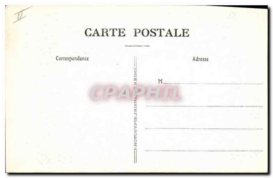 CPA Folklore Vin Vignobles Champagne Caves Ruinart & Fils Rue des Crayeres Rheims Details de la Crayere Nicolas Reims — Rückseite
