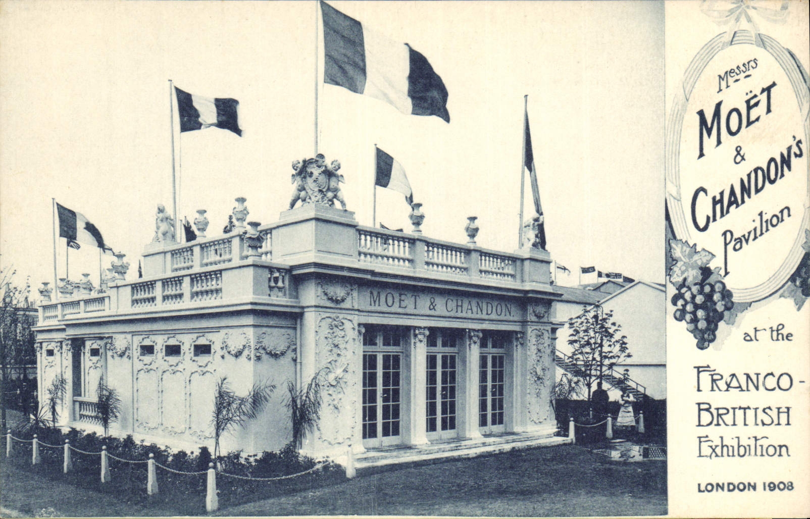 Pavillon Moët & Chandon — Exposition Franco-Britannique — Londres 1908