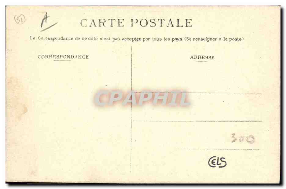 Moët & Chandon — Mise en Casiers après Remuage — Phot. Em. Choque, Imp.-Édit., Épernay — Reverso