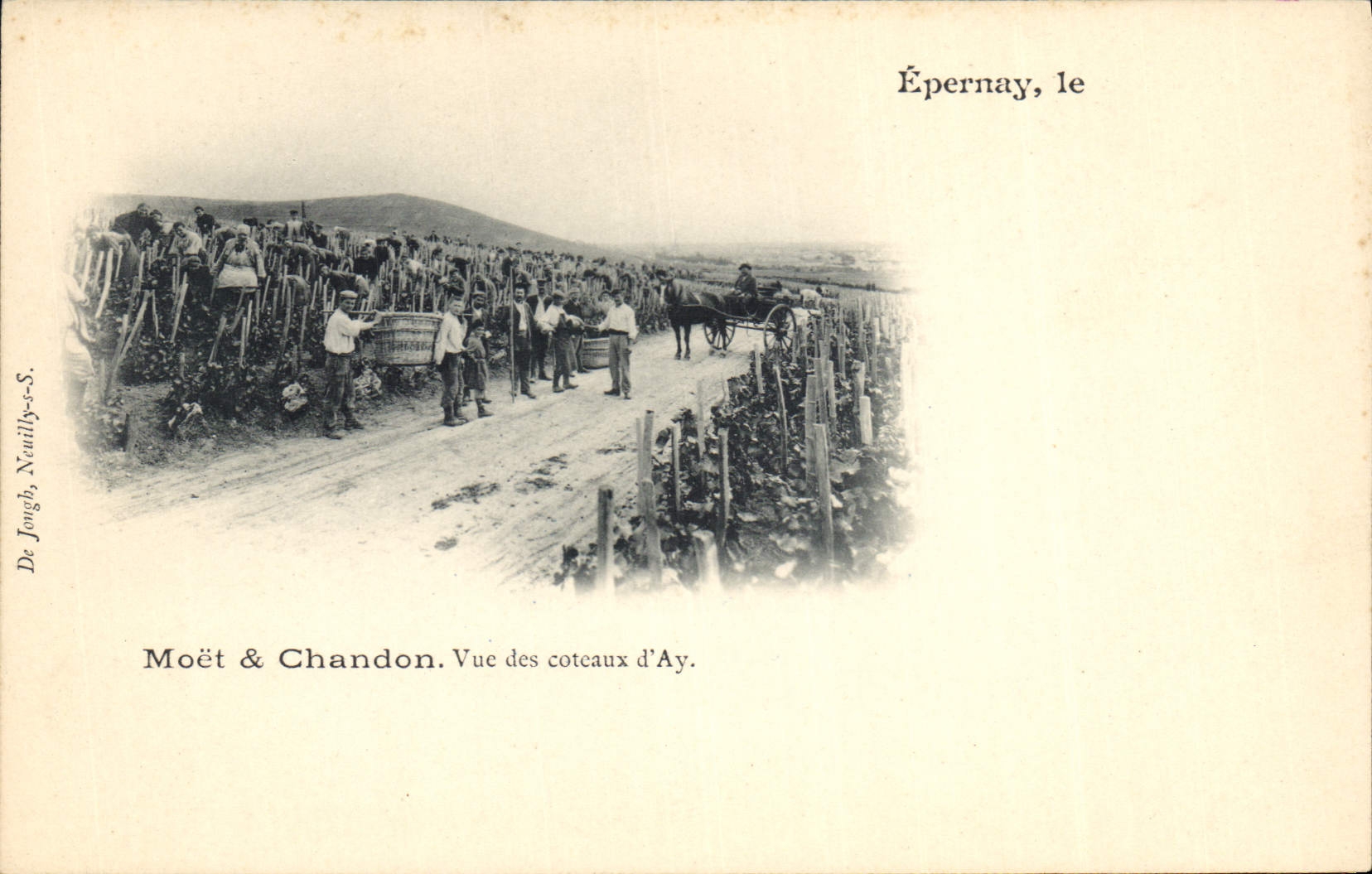 Vue des coteaux d'Ay — Épernay, 1e — De Jongh, Neuilly-s.-S.
