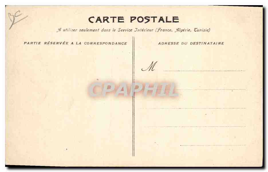 CPA Publicite Saint Galmier Source Badoit Indien — Rückseite