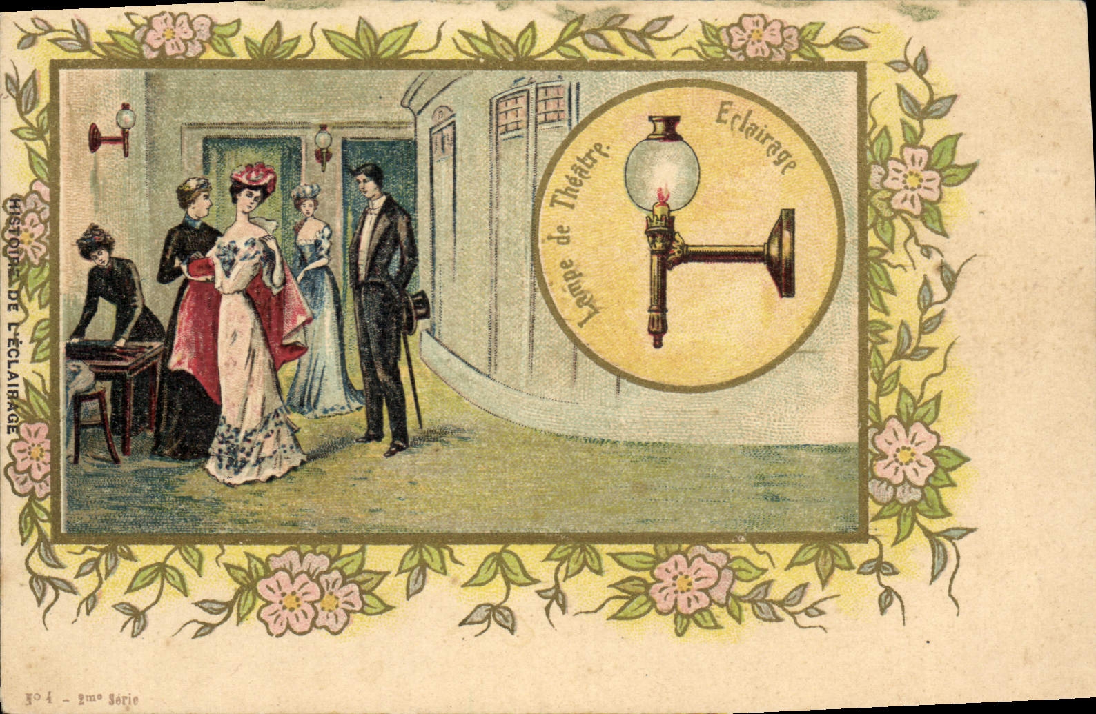 Lampe de Théâtre — Éclairage — Histoire de l'Éclairage — 2me Série — N°4