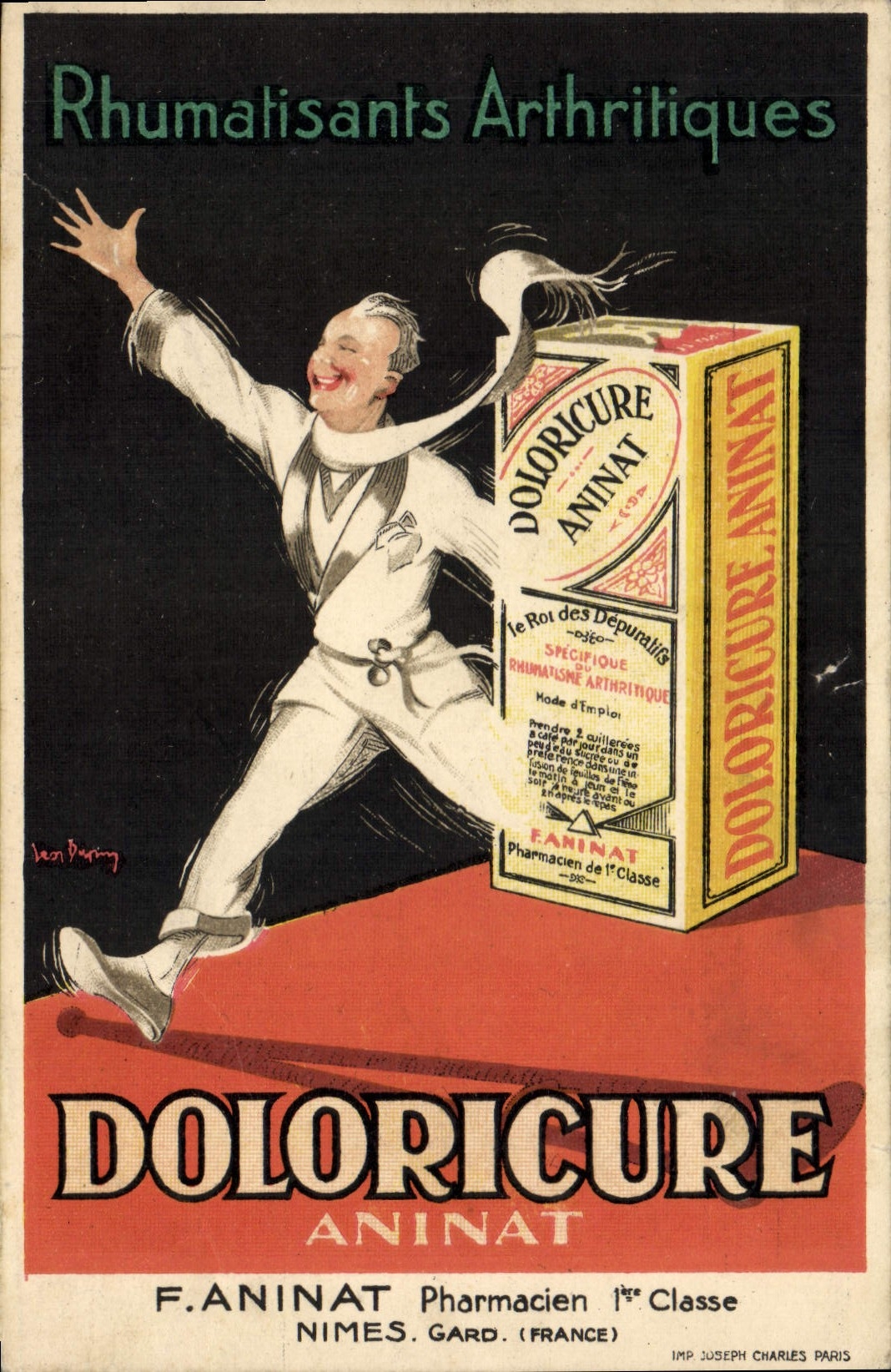 Doloricure Aninat — Rhumatisants Arthritiques — F. Aninat, Pharmacien 1ère Classe, Nîmes (France)