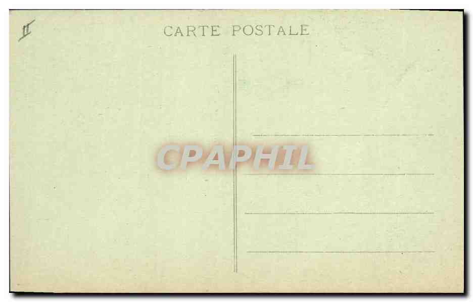 CPA Arbre Foret de Fontainebleau Le Jupiter — Rückseite