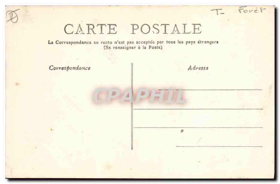 CPA Arbre Royan Le parc Perdus dans la foret — Verso