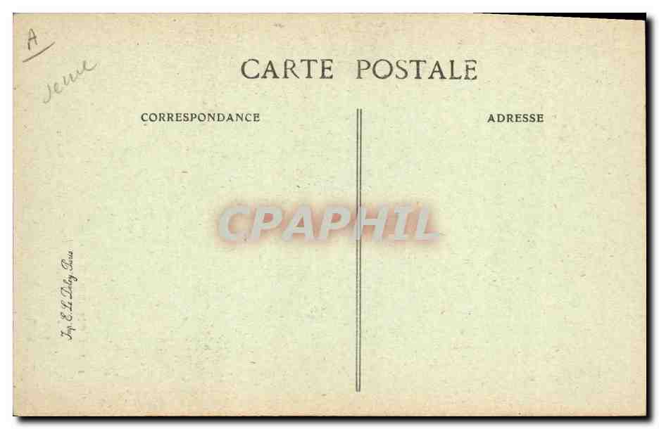 CPA Arbre Robinson Le vrai arbre — Verso