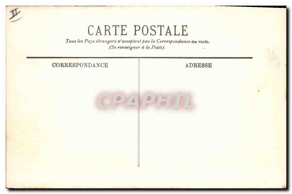 CPA Arbre Environs de Cannes La Bocca Les pins — Rückseite