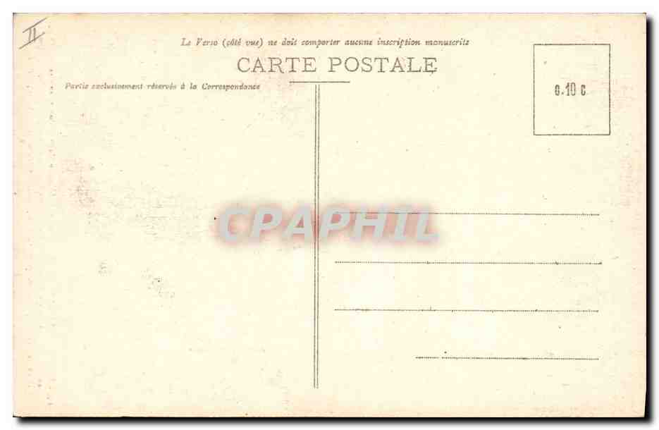 CPA Arbre Foret de Lente Le sapin bronze — Verso