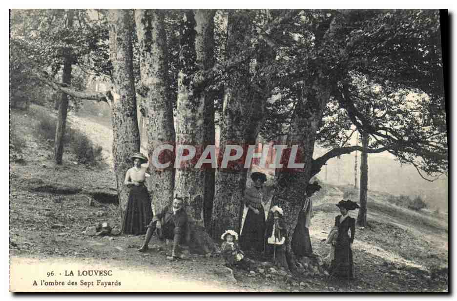 La Louvesc — A l'ombre des Sept Fayards — Phototype Pallier, Lyon