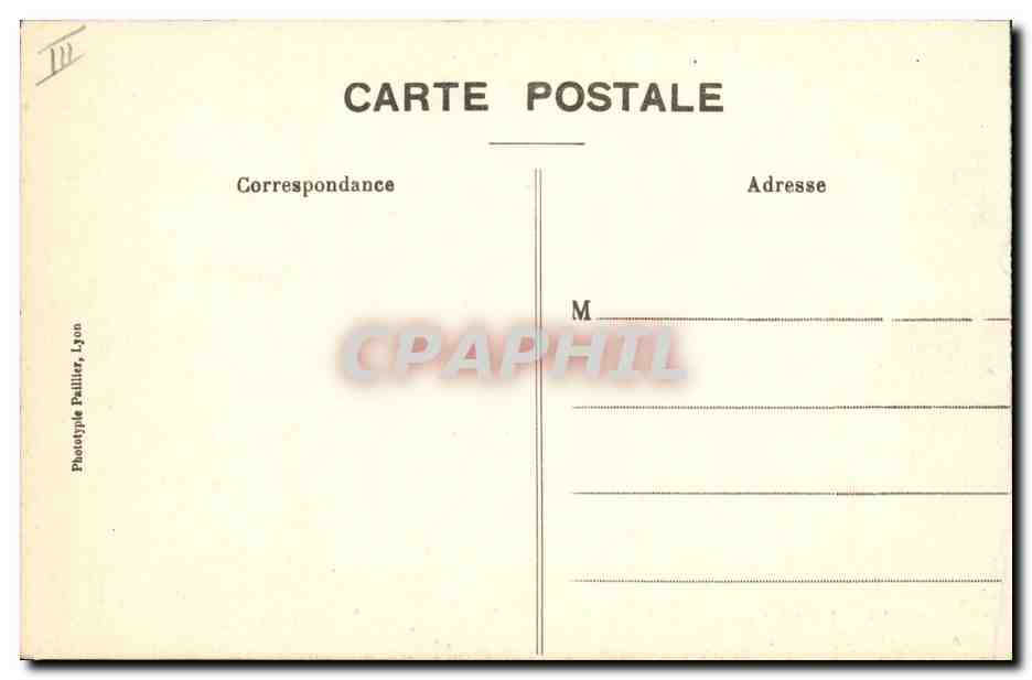 La Louvesc — A l'ombre des Sept Fayards — Phototype Pallier, Lyon — Verso