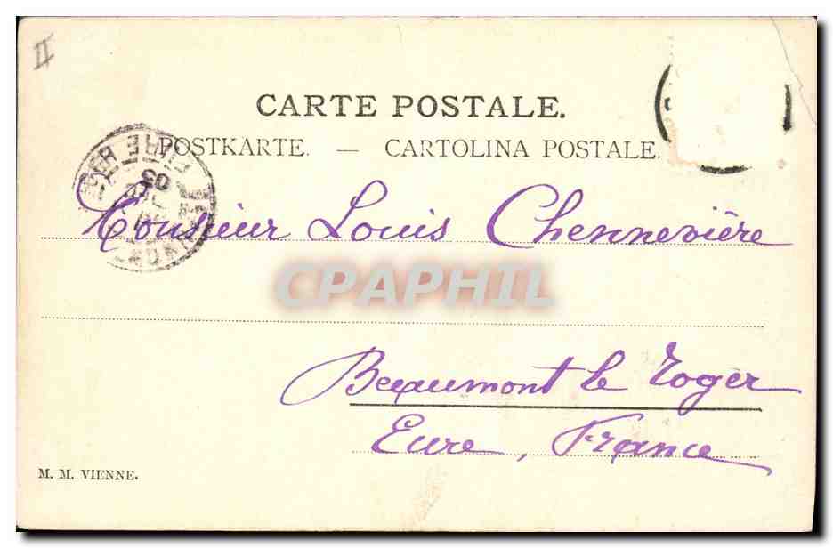 CPA Fantaisie Cheval Chevaux Hippisme  — Rückseite