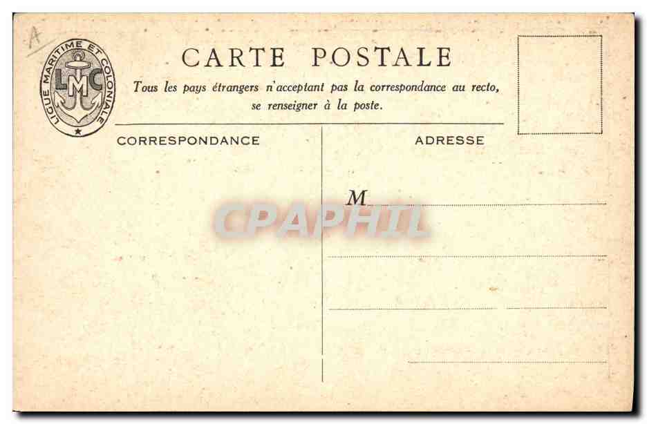 CPA Fantaisie Illustrateur Haffner Bateau Sur le Congo  — Verso