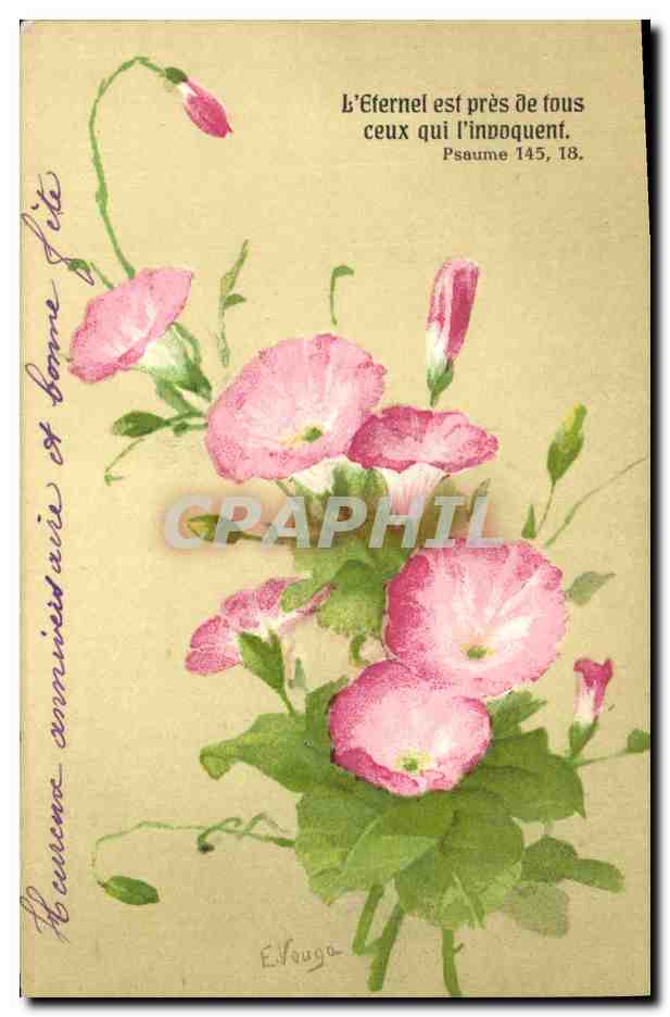 CPA Fantaisie Fleurs 