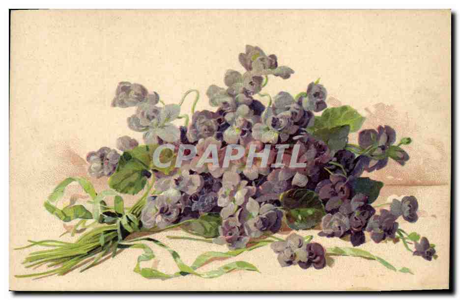 CPA Fantaisie Fleurs 