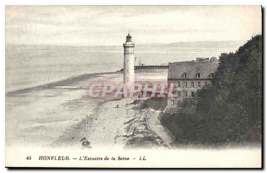 CPA Phare Honfleur L'estuaire de la Seine 