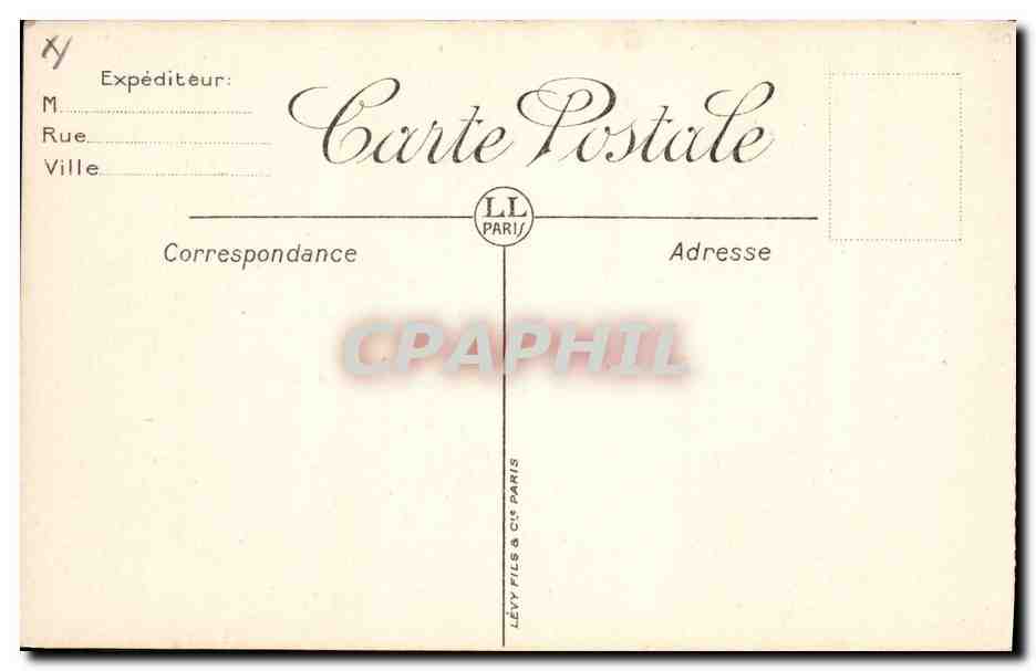 CPA Phare Marseille Le Chateau d'IF Le phare et vue sur Marseille  — Rückseite
