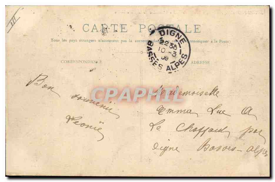 Aix-en-Provence — La Flotta della Madre Nera — Collezione Jaussaud - Aix — Verso