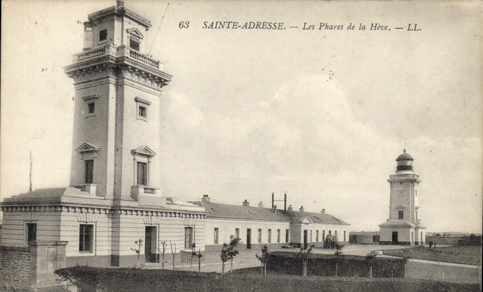 CPA Phare Sainte Adresse Les phares de la Heve 