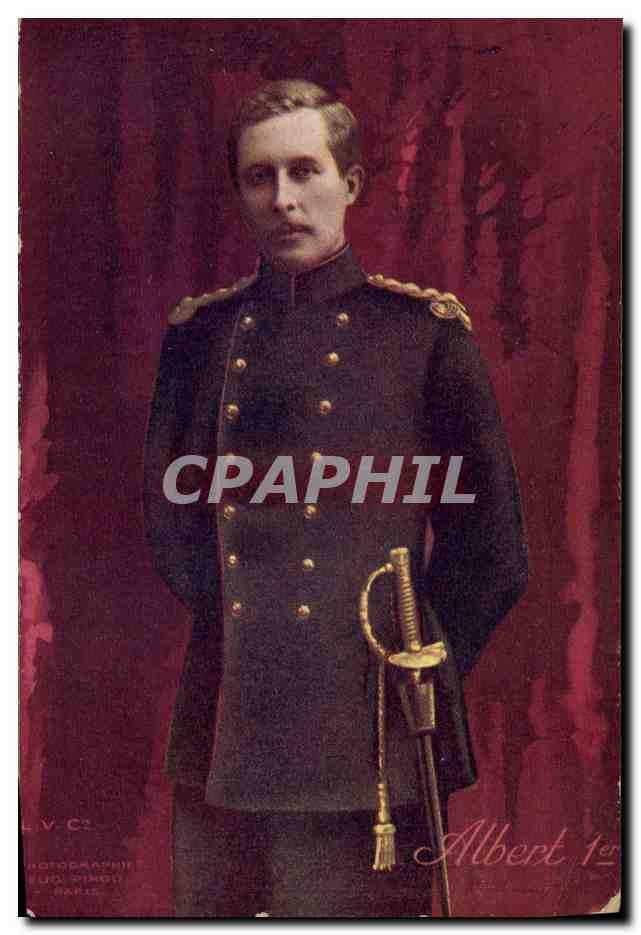 CPA Militaria Albert 1er 
