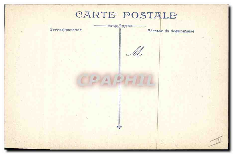 CPA Militaria General Maunoury  — Verso
